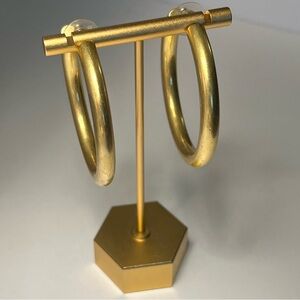 $1 Elegant Gold Hoop Earrings